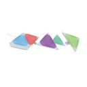 NANOLEAF SHAPES MINI TRIANGLES STARTER KIT [5 LIGHT PANELS] : NL48-5002TW-5PK