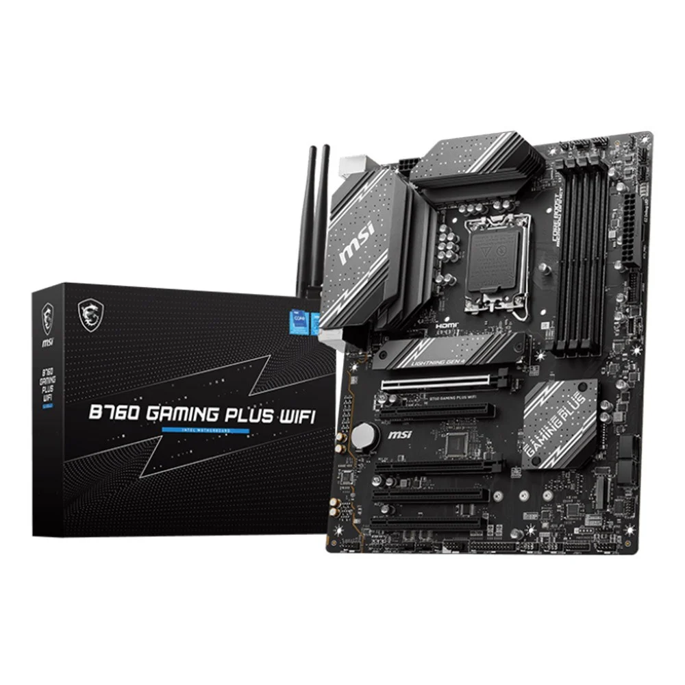เมนบอร์ด MSI Mainboard B760 GAMING PLUS WIFI DDR5 LGA 1700
