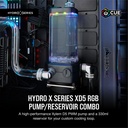 CORSAIR HYDRO X SERIES XD5 RGB PUMP/RESERVOIR COMBO BLACK *ปั้มน้ำสำหรับชุดน้ำเปิด