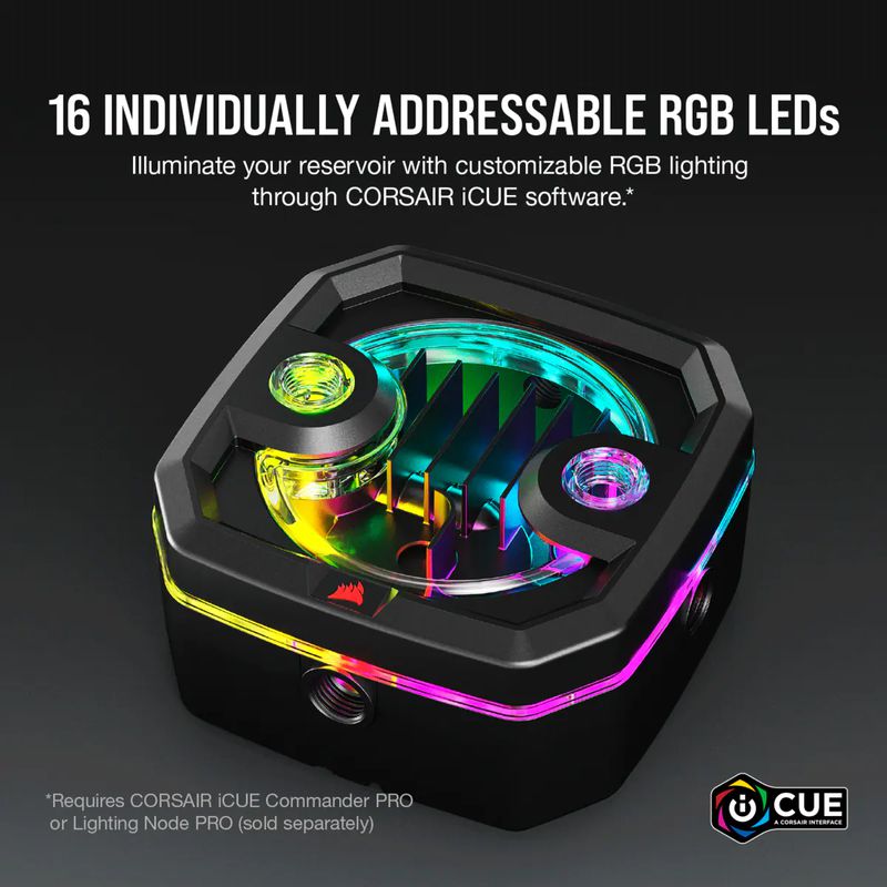 CORSAIR HYDRO X SERIES XD3 RGB PUMP/RESERVOIR COMBO *ปั้มน้ำสำหรับชุดน้ำเปิด