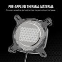 CORSAIR XC7 RGB PRO CPU WATER BLOCK (1700/1200/AM4) SILVER *บล๊อกชุดน้ำเปิด
