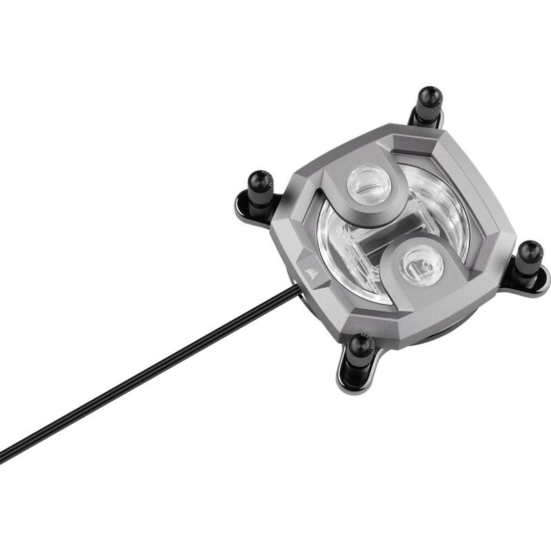 CORSAIR XC7 RGB PRO CPU WATER BLOCK (1700/1200/AM4) SILVER *บล๊อกชุดน้ำเปิด