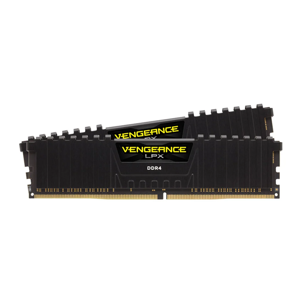 DDR4(3200)16GB (8GBX2) Corsair Vengeance LPX Black (CMK16GX4M2E3200C16)