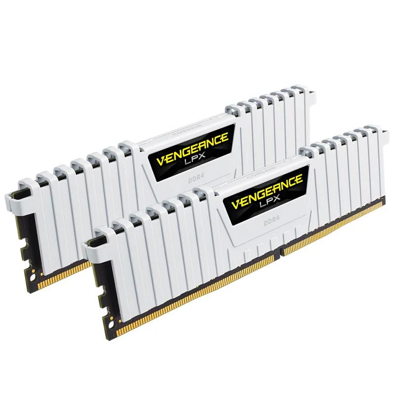 32GB (16GBx2) DDR4 3200MHz RAM (หน่วยความจำ) CORSAIR VENGEANCE LPX (WHITE) (CMK32GX4M2E3200C16W)