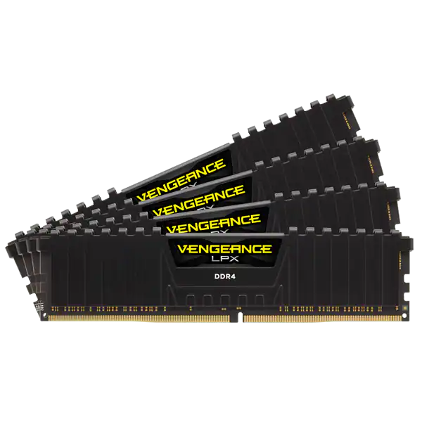 RAM DDR4(3600) 32GB (16GBX2) CORSAIR VENGEANCE LPX BLACK (CMK32GX4M2D3600C18)