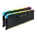 DDR4(3600)64GB (32GBX2) Corsair (Vengeance RGB RS Black/CMG64GX4M2D3600C18)