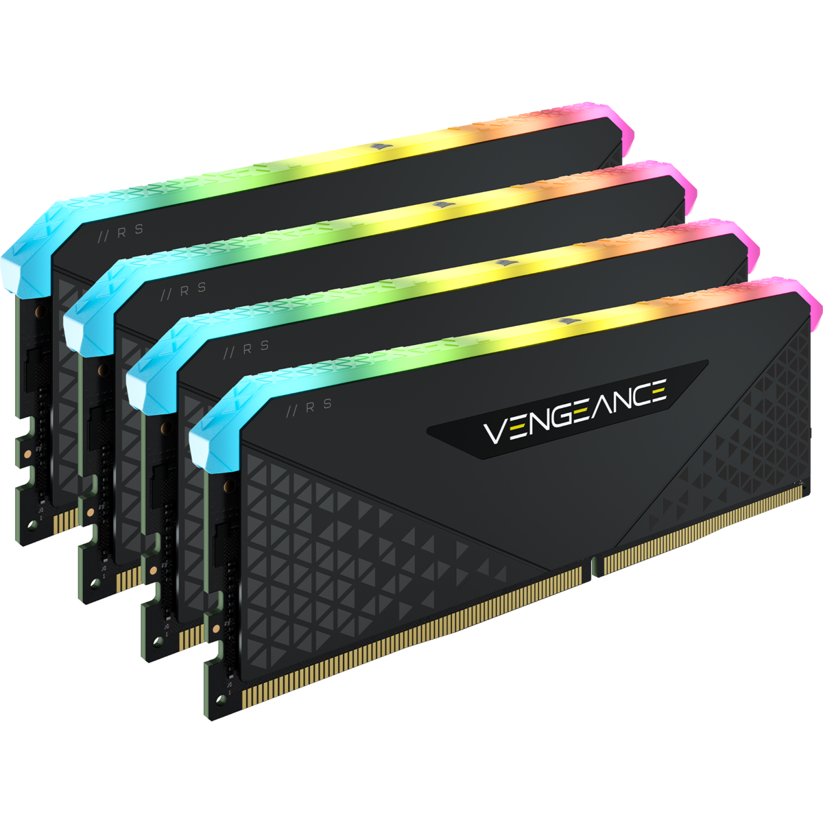 RAM DDR5(6200) 32GB (16GBX2) CORSAIR VENGEANCE RGB BLACK (CMH32GX5M2B6200C36)