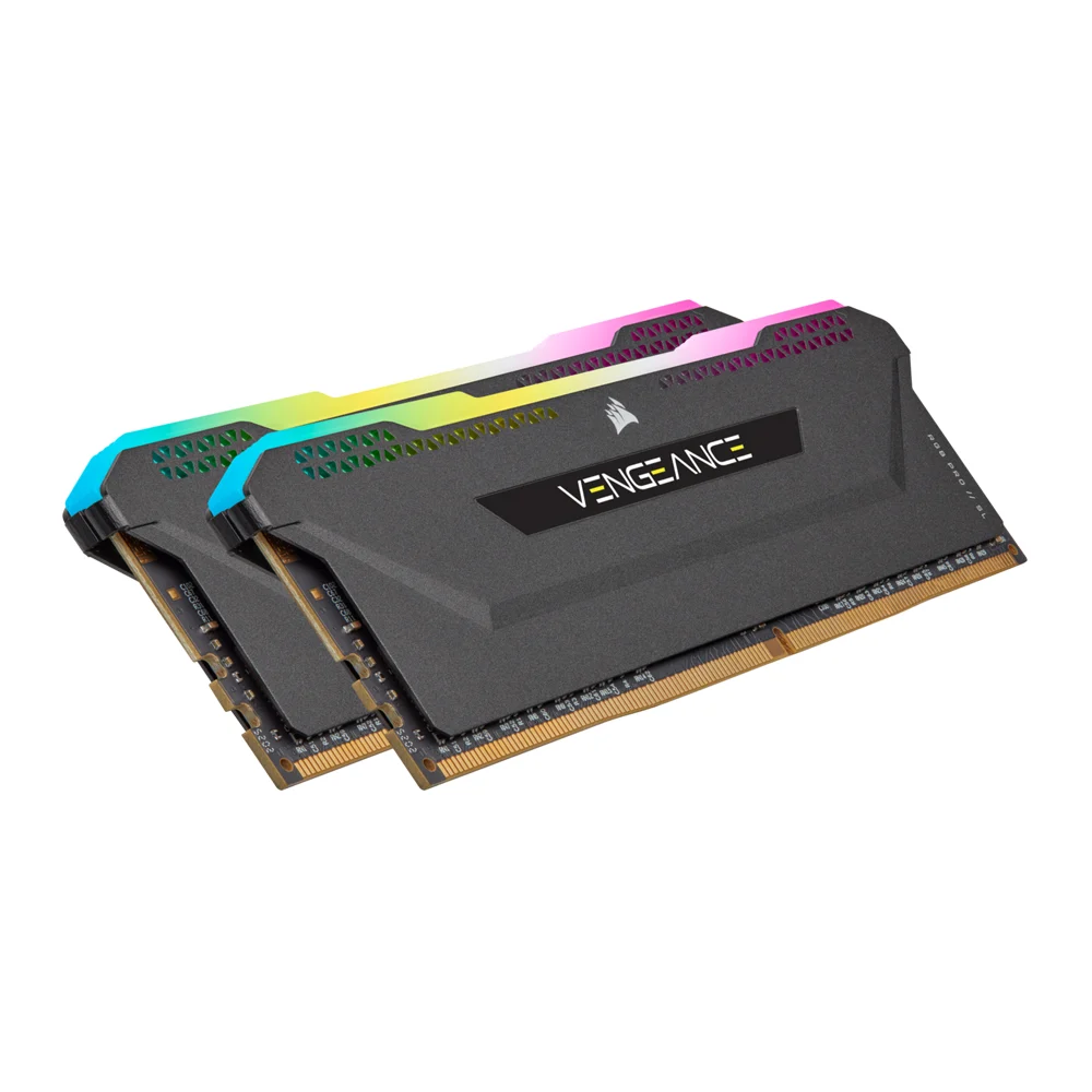 DDR4(3200)32GB (16GBX2) Corsair (Vengeance RGB PRO SL Black/CMH32GX4M2Z3200C16)