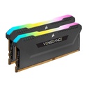 RAM DDR4(3600) 32GB (16GBX2) CORSAIR VENGEANCE RGB PRO SL BLACK (CMH32GX4M2D3600C18)