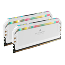 32GB (16GBx2) DDR5 5600MHz RAM (หน่วยความจำ) CORSAIR DOMINATOR PLATINUM RGB DDR5 (WHITE) (CMT32GX5M2X5600C36W)