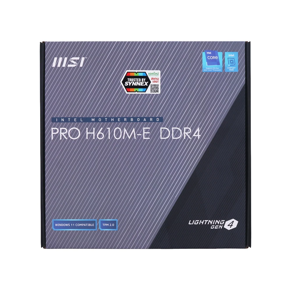 MSI M/B PRO H610M-E DDR4