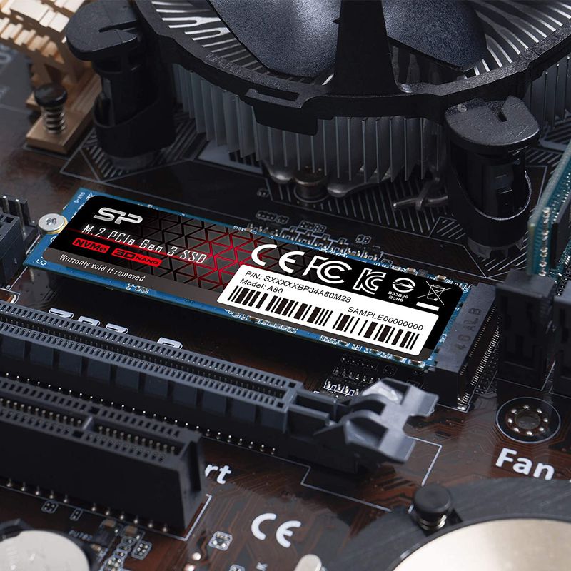 SILICON POWER SSD A80 1TB M.2 2280 PCIE : SP001TBP34A80M28
