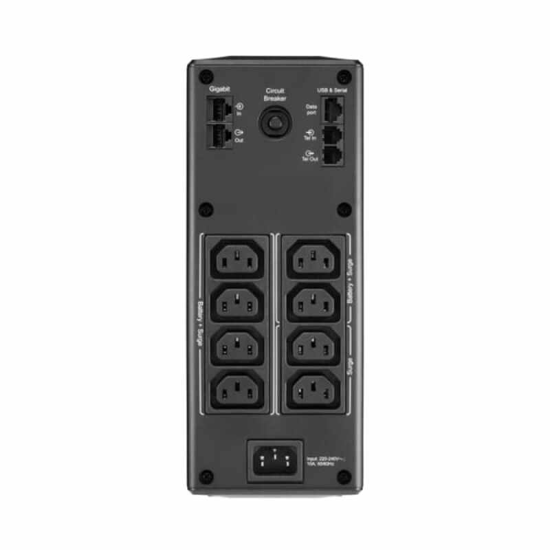 UPS Pro BR 900VA, 6 Outlets, AVR, LCD Interface
