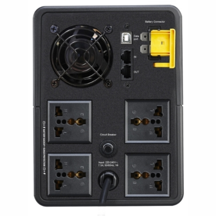 APC Back-UPS 1600VA, 230V, AVR, Universal Sockets