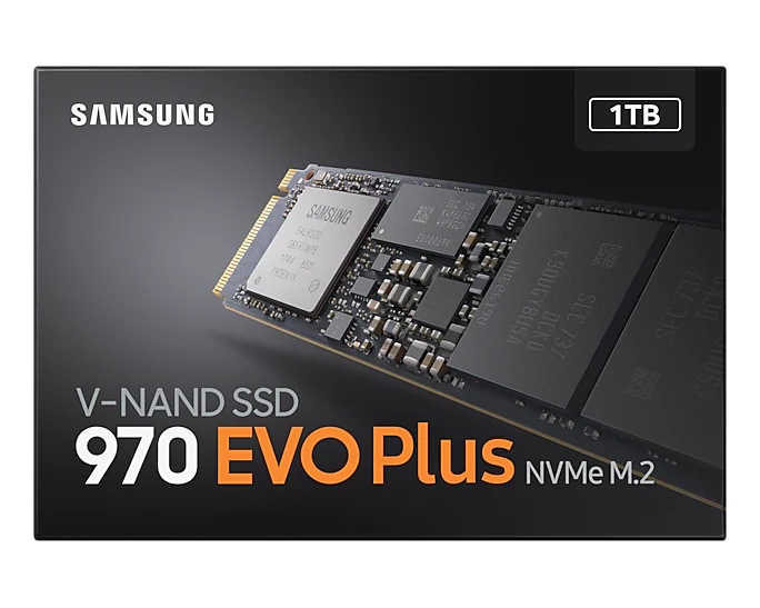 SSD SAMSUNG 970 EVO PLUS M.2 1TB : MZ-V7S1T0BW