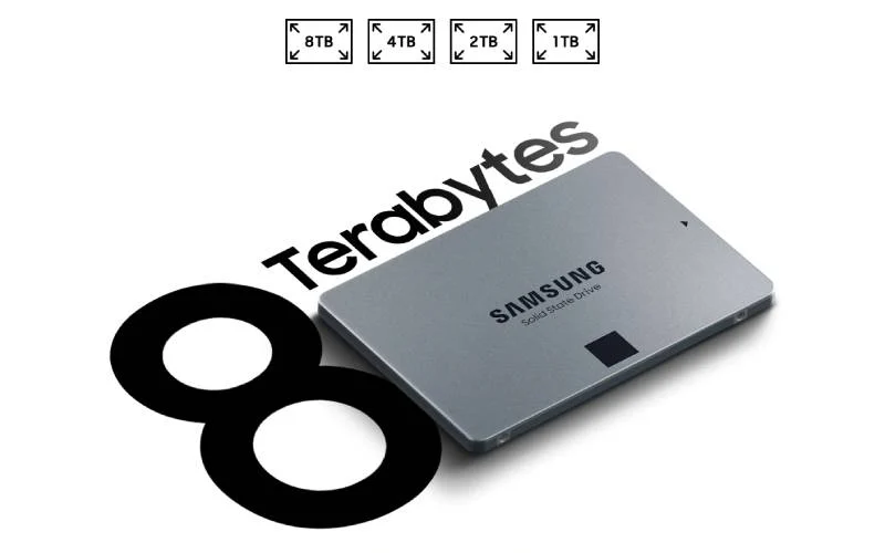 SSD SAMSUNG 870 QVO 2TB MZ-77Q2T0BW