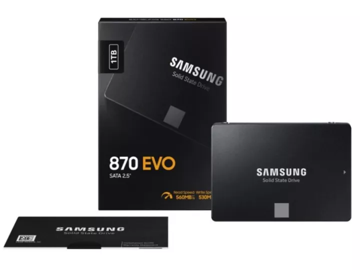 SSD SAMSUNG 870 EVO 1TB SATA 2.5 MZ-77E1T0BW