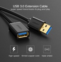 USB 3.0 A Male to Female Fast Cable 1.5 M