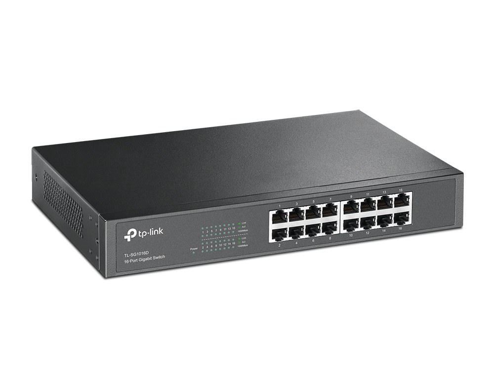 TP-LINK TL-SG1016D Gigabit Switching Hub 16 Port