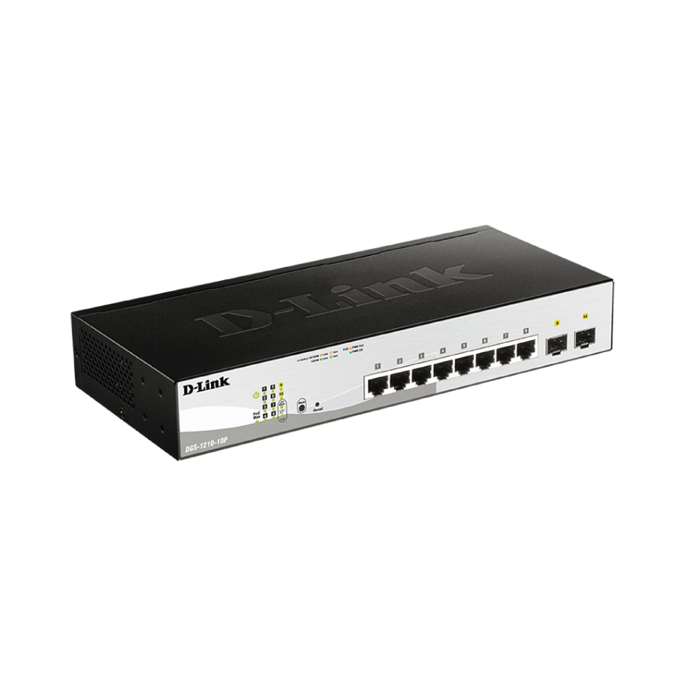 1 x 8-port UTP 802.3af PoE and 802.3at PoE+