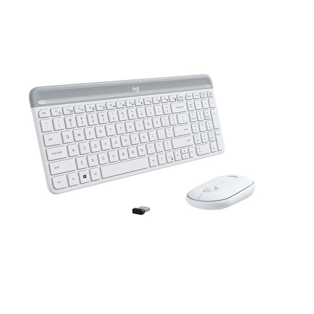 Logi 920-009263 MK470 Silm Combo-Offwhite-TH