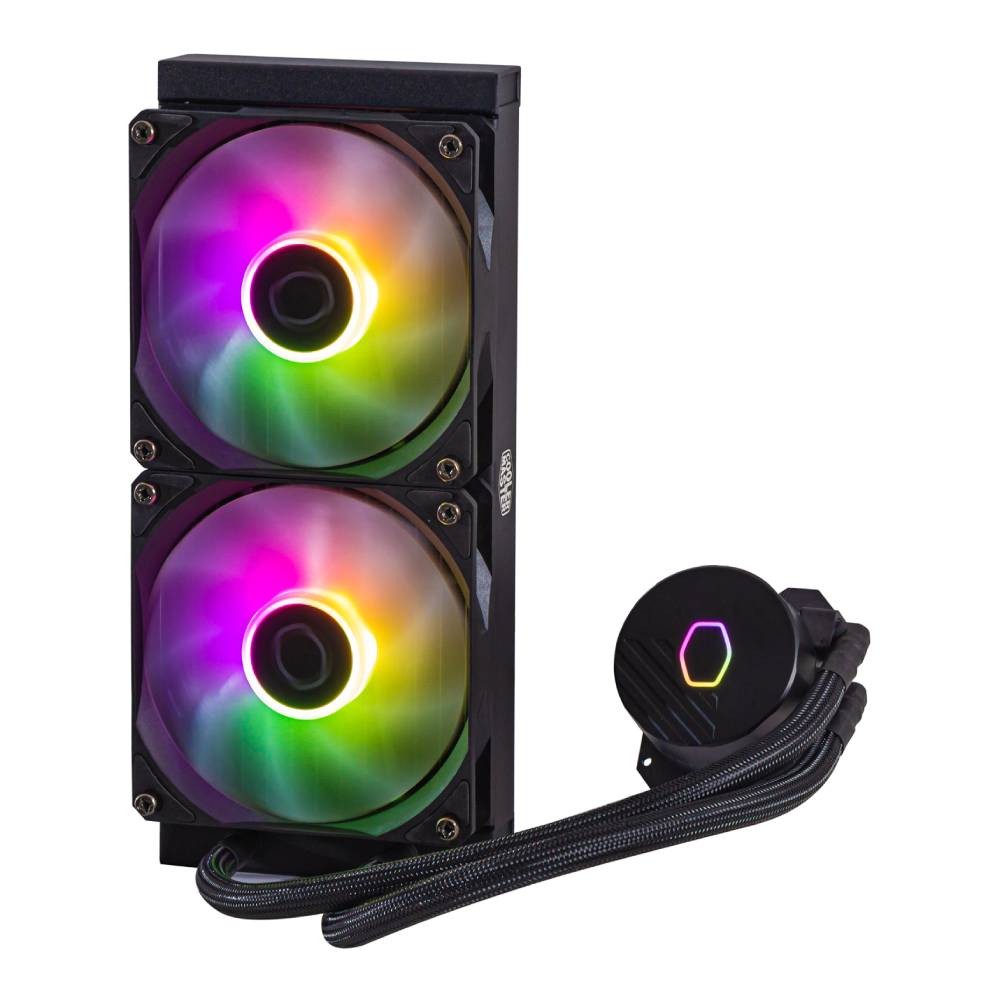 MasterLiquid 240L Core ARGB Black(No controller ARGB ในกล่องไม่มีกล่องควบคุมไฟ ARGB)