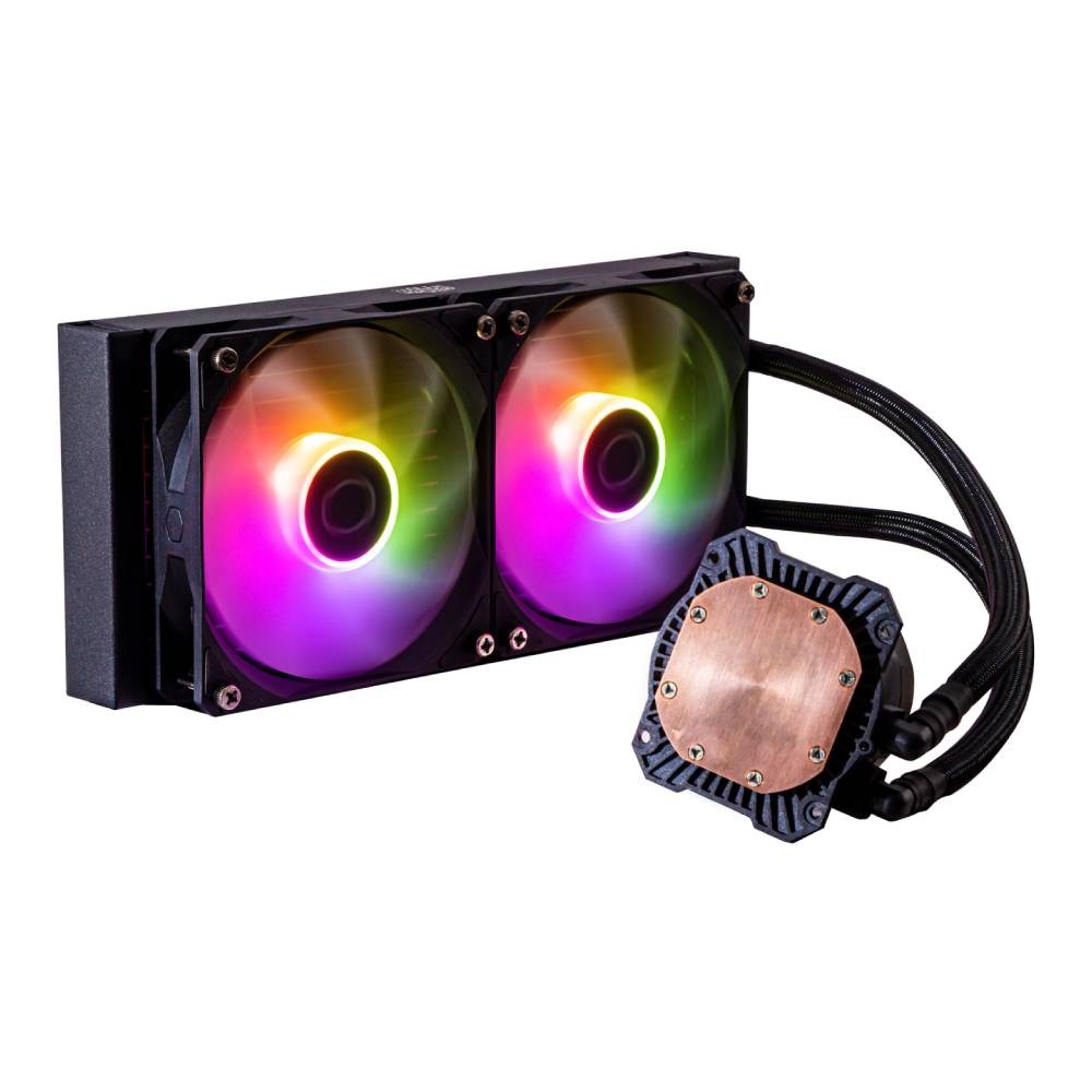 MasterLiquid 240L Core ARGB Black(No controller ARGB ในกล่องไม่มีกล่องควบคุมไฟ ARGB)