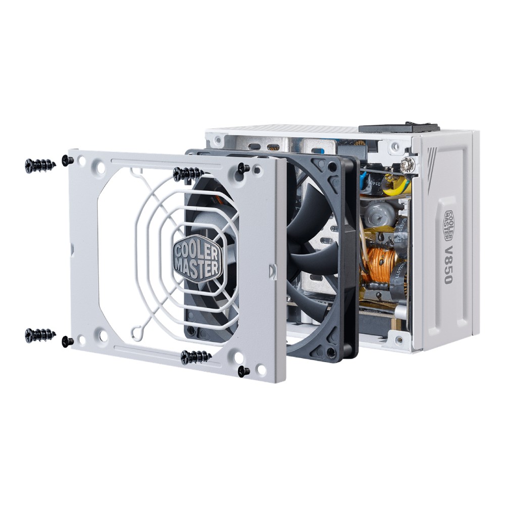 V SFX Gold , Fully Modular 850W ATX 3.0 A/EU Cable White Edition