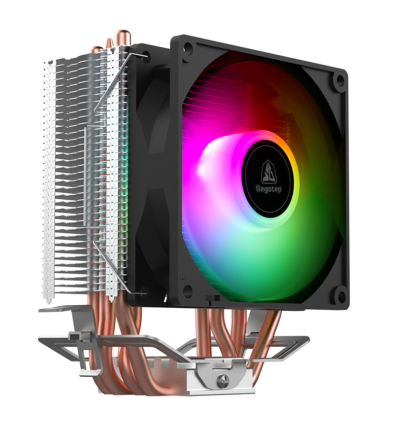 SEGOTEP CPU AIR COOLER (ระบบระบายความร้อนด้วยอากาศ) FROZEN TOWER T6 (BLACK)