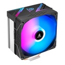 SEGOTEP CPU AIR COOLER (ระบบระบายความร้อนด้วยอากาศ) LUMOS G4 (BLACK) ARGB SYNC - 120MM 4 HEAT PIPE