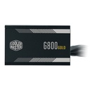 PSU (80+ Gold) 800w. COOLER MASTER G800 (MPW-8001-ACAAG)