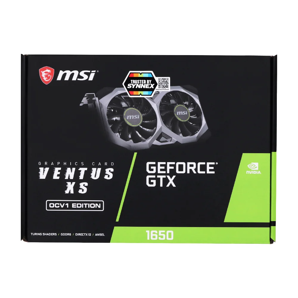 VGA MSI GTX 1650 D6 VENTUS XS OCV1