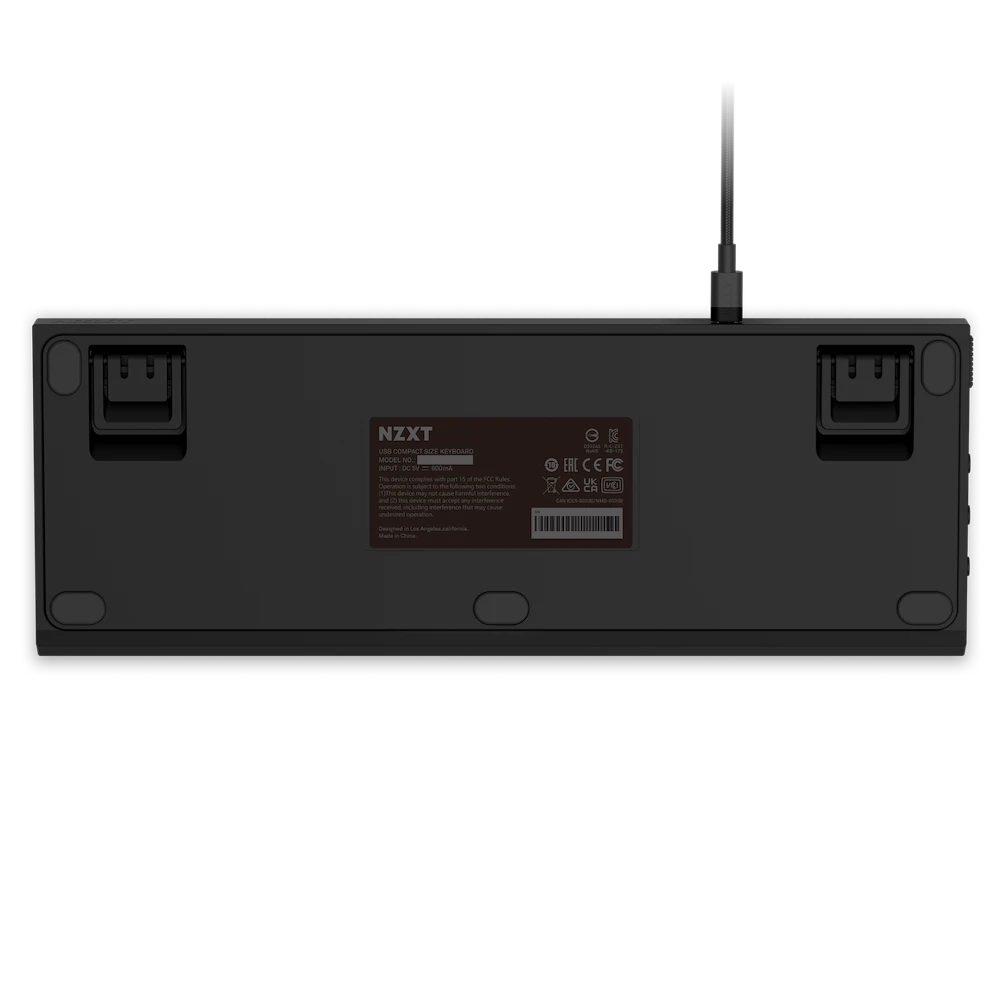 NZXT FUNCTION MINITKL US QWERTY/ANSI : KB-175US-BR