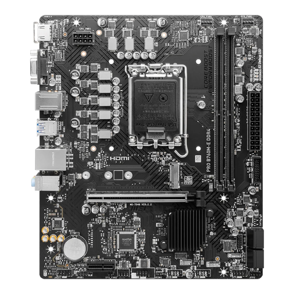 MSI M/B PRO B760M-E DDR4