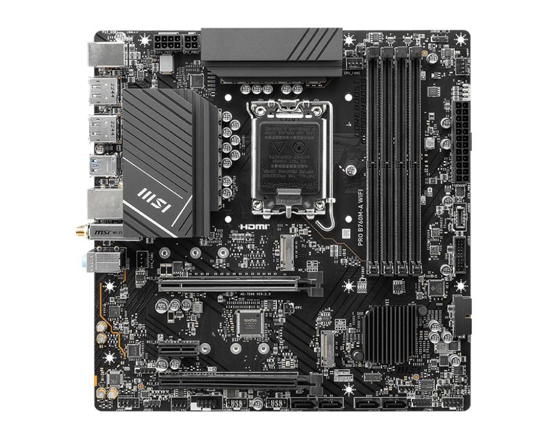 MSI M/B PRO B760M-A WIFI