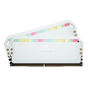 32GB (16GBx2) DDR5 5600MHz RAM (หน่วยความจำ) CORSAIR DOMINATOR PLATINUM RGB DDR5 (WHITE) (CMT32GX5M2X5600C36W)