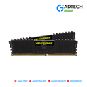 RAM DDR4(2666) 16GB (8GBX2) CORSAIR VENGEANCE LPX BLACK (CMK16GX4M2A2666C16)