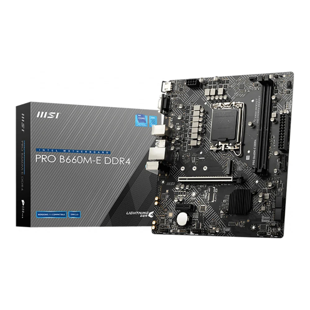 MSI M/B PRO B660M-E DDR4