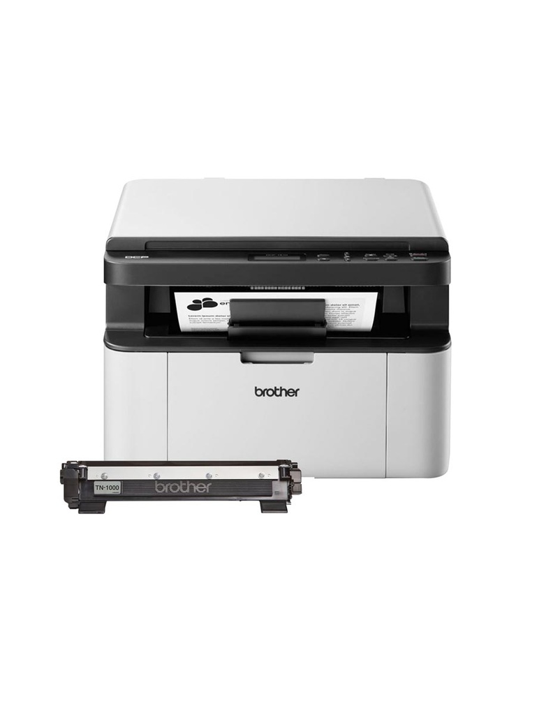 Printer Laser Brother DCP-1510 ใช้กับหมึก TN-1000 รับประกันศูนย์ (พร้อมหมึกเเท้)