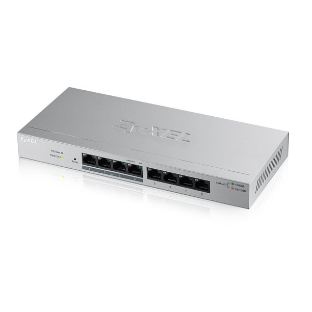ZYXEL 8 Port GS1200-8HPV2  Web Managed Gigabit Switch