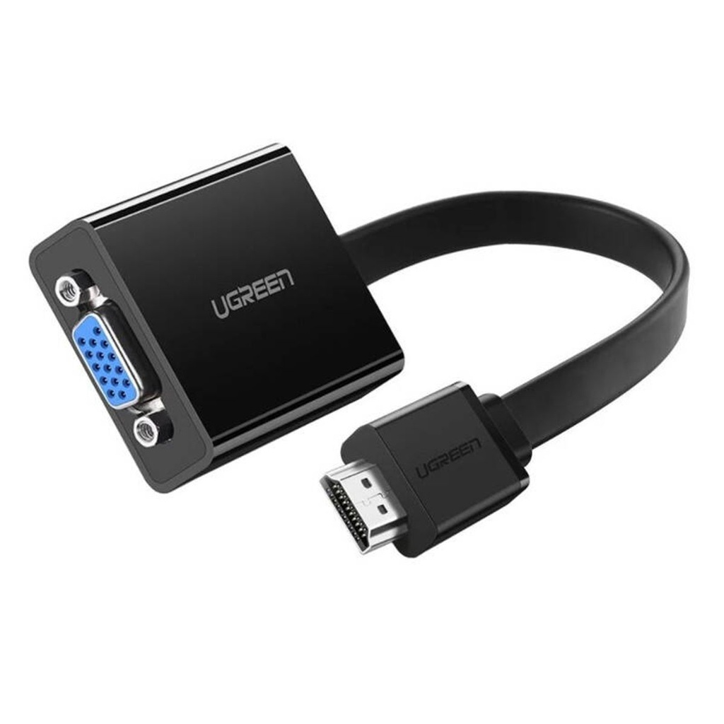อุปกรณ์แปลงสัญญาณ HDMI To VGA+Micro USB