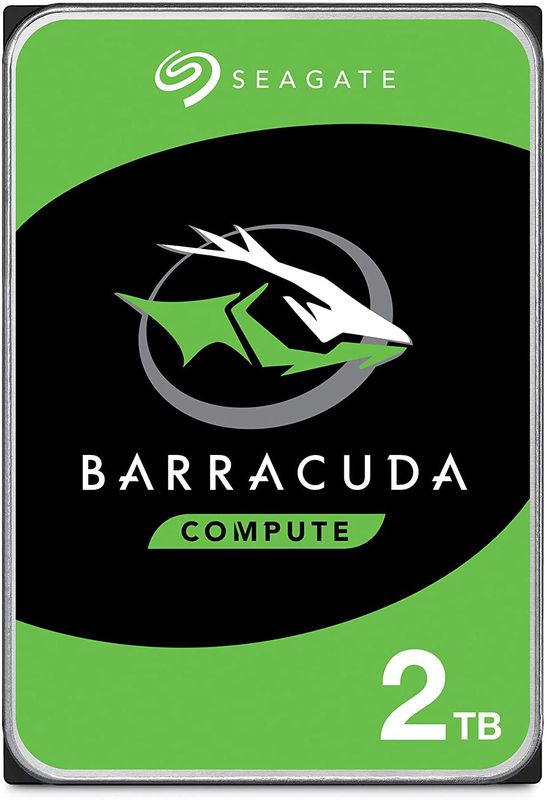 SEAGATE BARRACUDA 3.5" COMPUTE HDD 2TB 7200RPM 64MB SATA6GB
