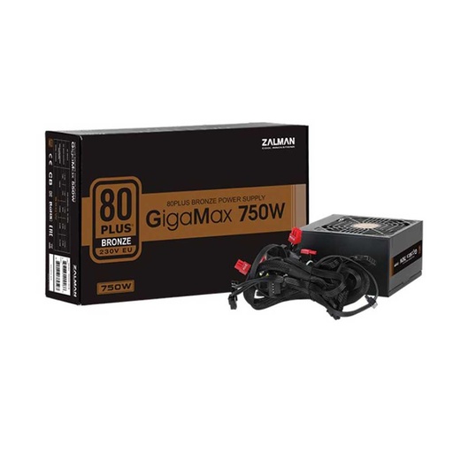 [GAD-4174] ZALMAN GIGAMAX 750W 80 PLUS BRONZE : ZM750-GV II