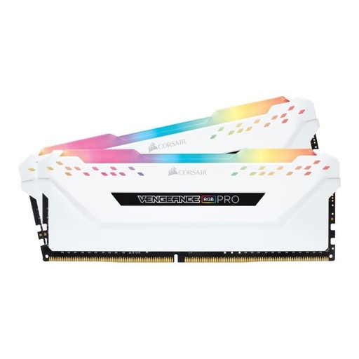 [GAD-4618] DDR4(3200)32GB (16GBX2) Corsair (Vengeance RGB PRO SL White/CMH32GX4M2Z3200C16W)