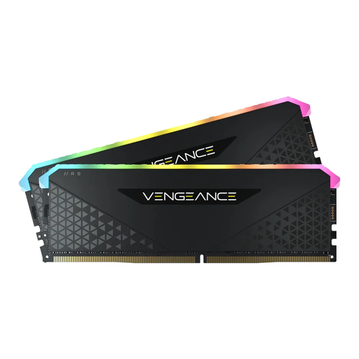 [GAD-4637] RAM DDR4(3600) 32GB (16GBX2) CORSAIR VENGEANCE RGB RS BLACK (CMG32GX4M2D3600C18)