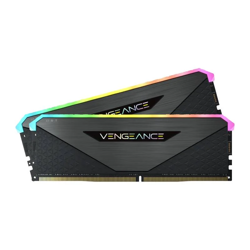 [GAD-4651] แรมพีซี Corsair Ram PC DDR4 32GB/3200MHz CL16 (16GBx2) Vengeance RGB RT (Black)