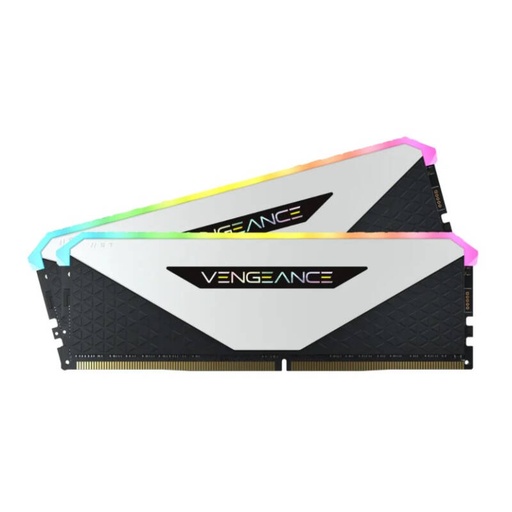 [GAD-4688] RAM DDR4(3600) 32GB (16GBX2) CORSAIR VENGEANCE RGB RT WHITE (CMN32GX4M2Z3600C18W)