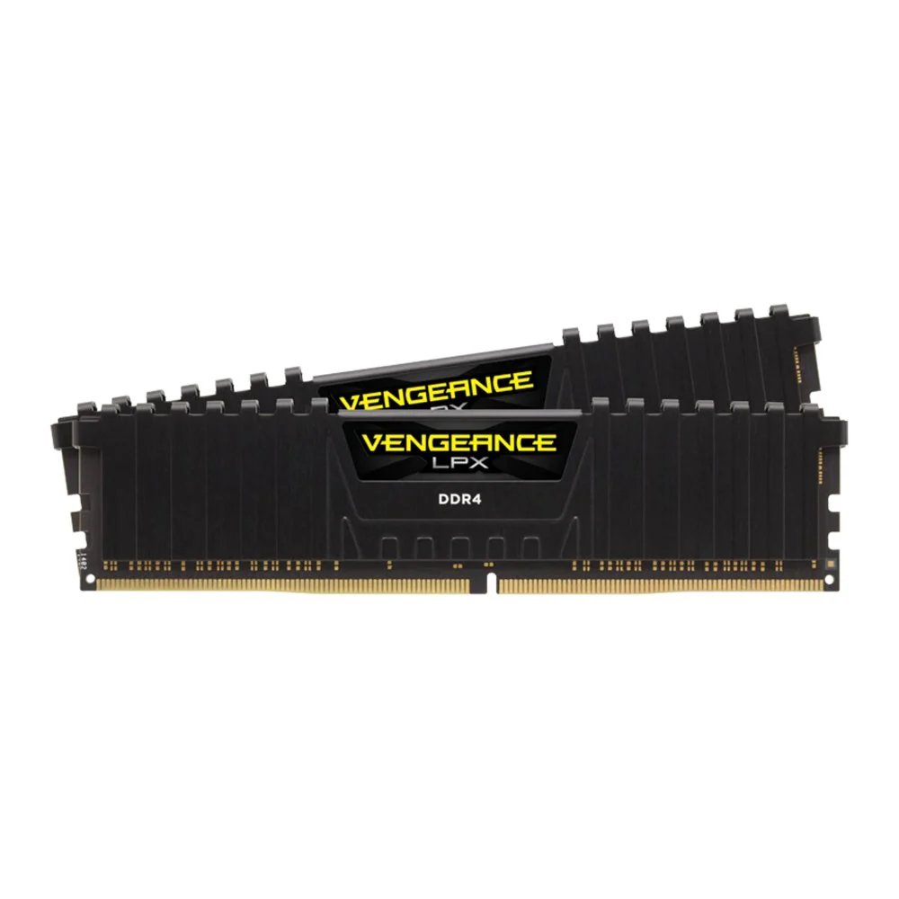 [GAD-4697] RAM DDR4(3600) 32GB (16GBX2) CORSAIR VENGEANCE LPX BLACK (CMK32GX4M2D3600C18)