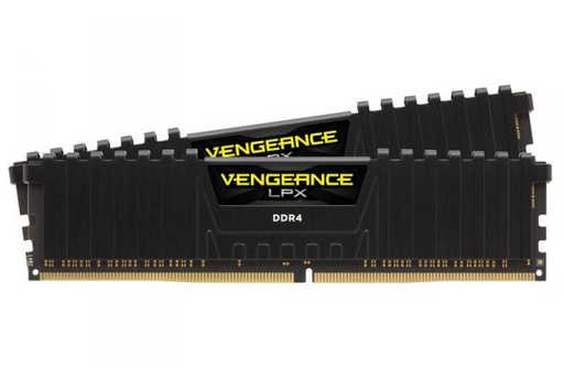 [GAD-4713] RAM DDR4(3600) 16GB (8GBX2) CORSAIR VENGEANCE LPX BLACK (CMK16GX4M2D3600C18)