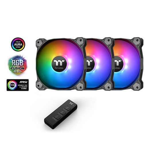 [GAD-4825] THERMALTAKE PURE 12 ARGB SYNC FANx3 (CL-F079-PL12SW-A)